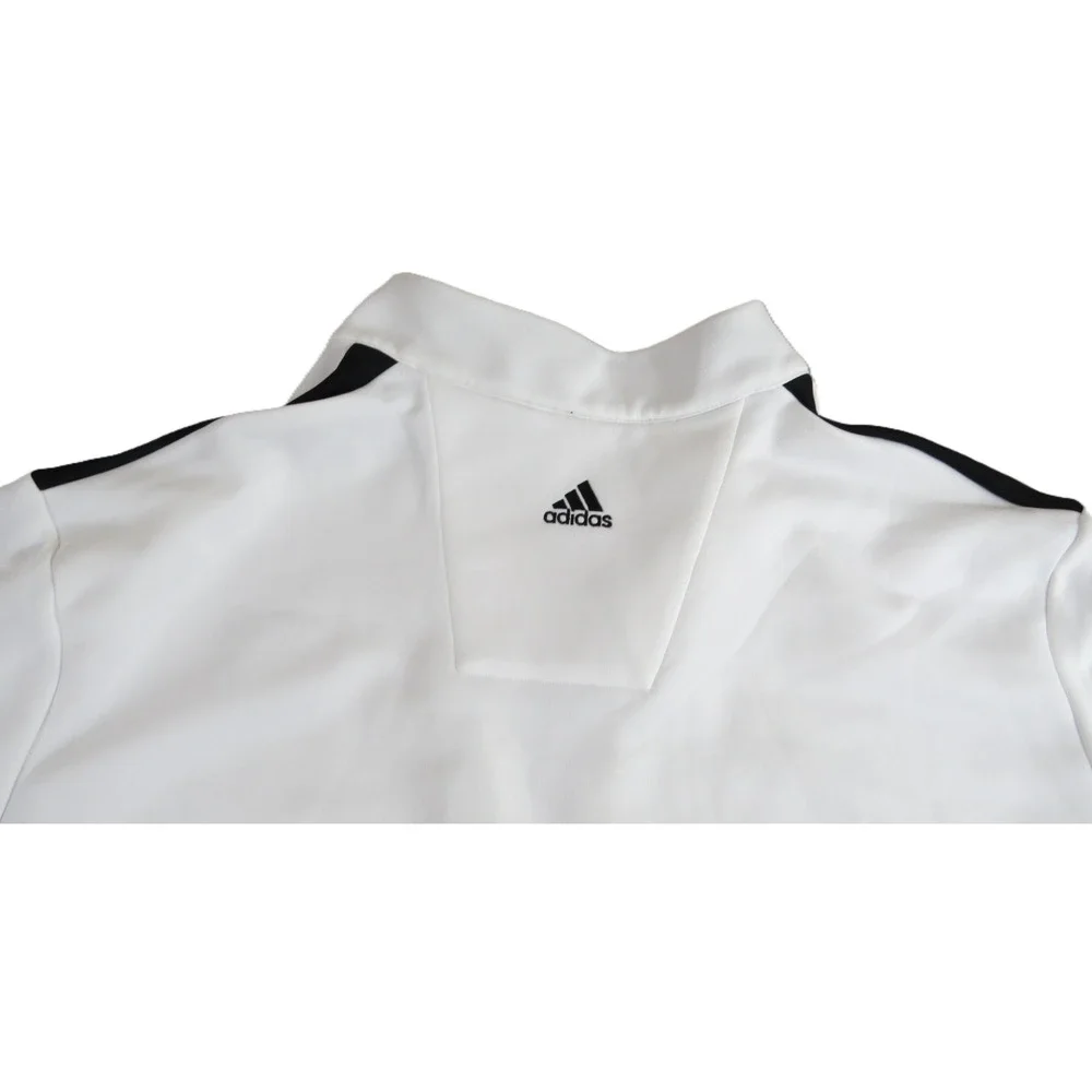 Adidas Blackwolf Run Golf 1/4 Zip Pullover Men XL White ClimaCool Jacket Logo